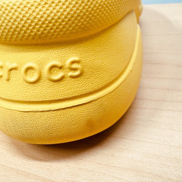 Crocs Classic Bae Platform Clogs, Women's Size 8, Slip-On Comfort Yellow Gold - Picture 5 of 10